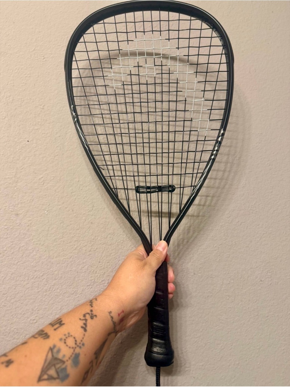 *Like NEW* HEAD heat cps racquetball racquet with protective case